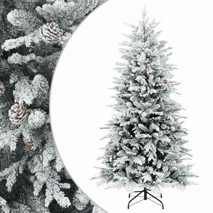 Artificial Hinged Christmas Tree 150 cm PE & PVC
