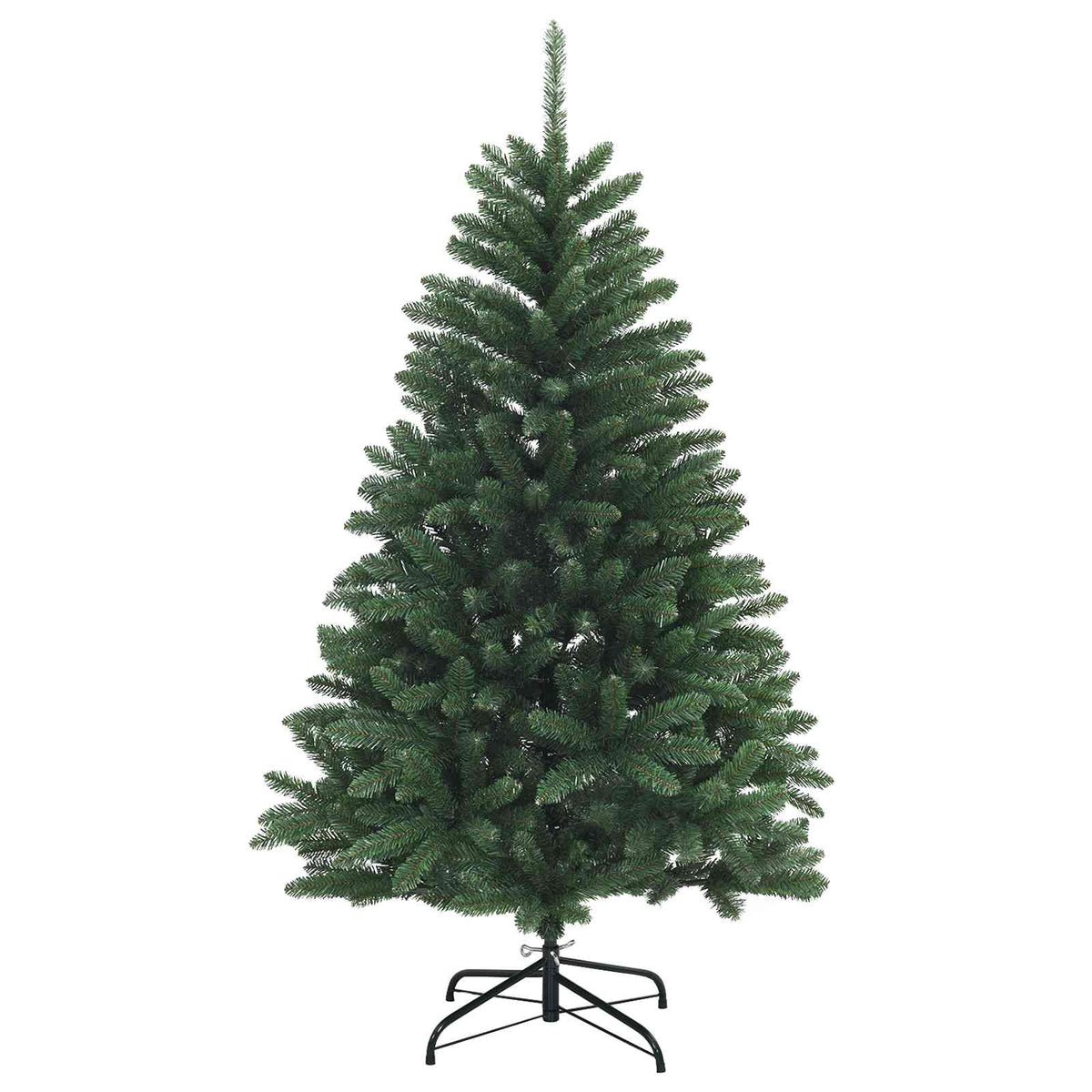 Artificial Hinged Christmas Tree 180 cm PVC Medium Green