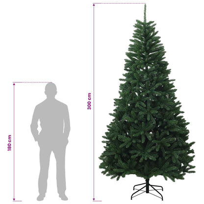 Artificial Hinged Christmas Tree 300 cm PVC Medium Green