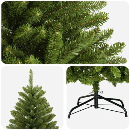 Artificial Hinged Christmas Tree 240 cm PVC Light Green