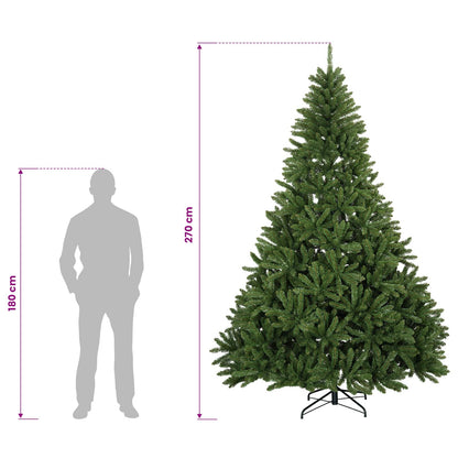 Artificial Hinged Christmas Tree 270 cm PVC Light Green