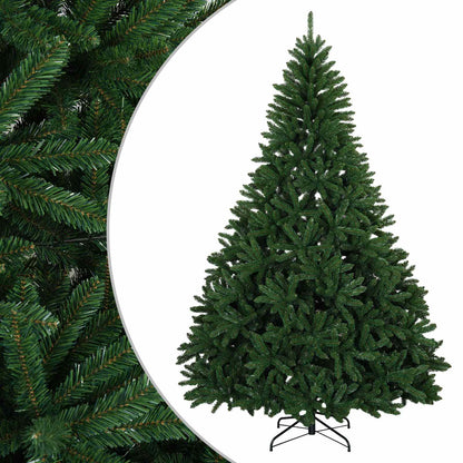 Artificial Hinged Christmas Tree 210 cm PVC Medium Green