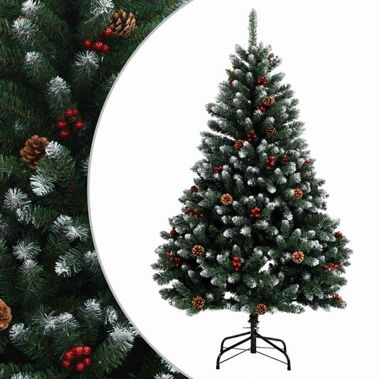 Artificial Hinged Christmas Tree 180 cm PVC