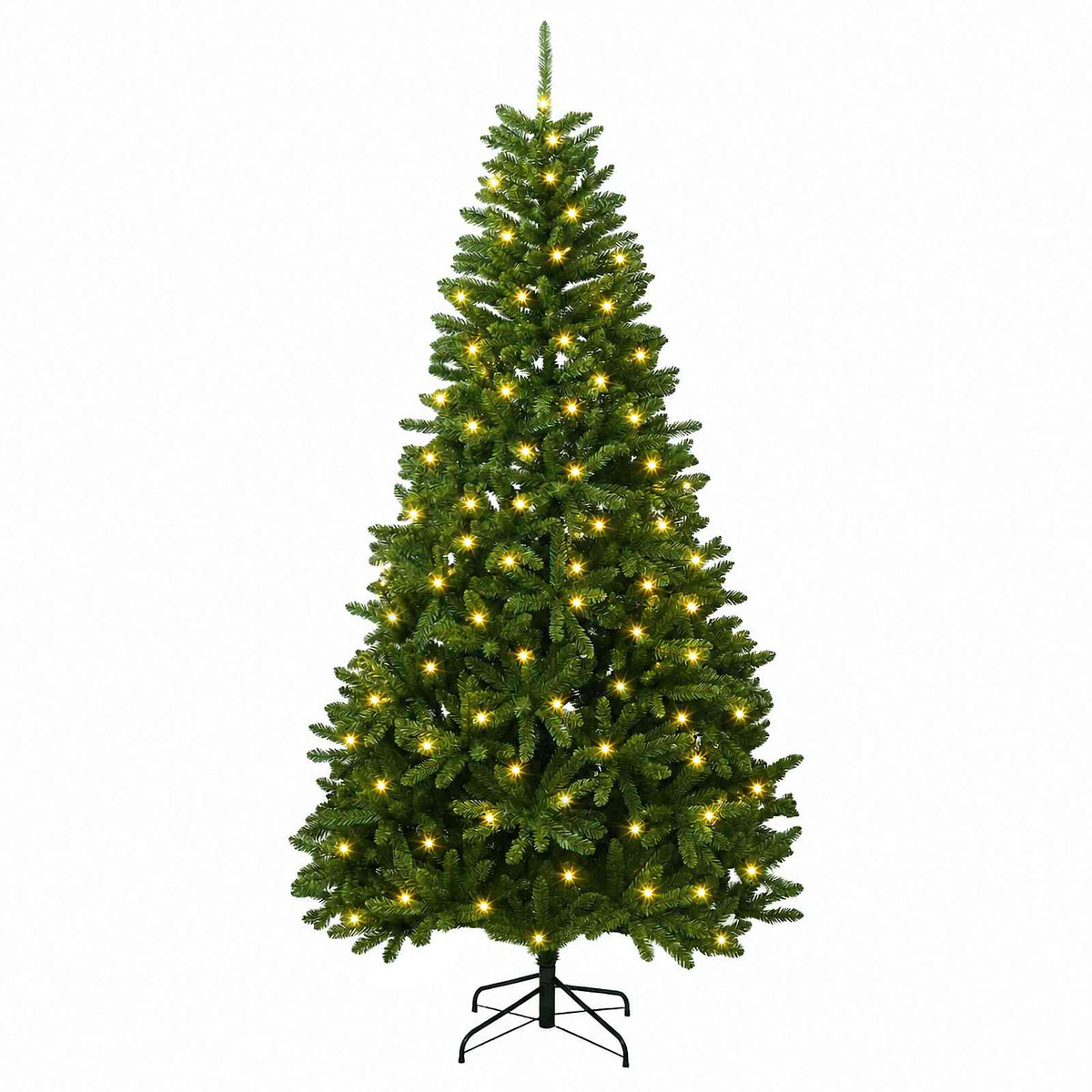 Artificial Hinged Christmas Tree 300 cm 1000 LEDs Warm White