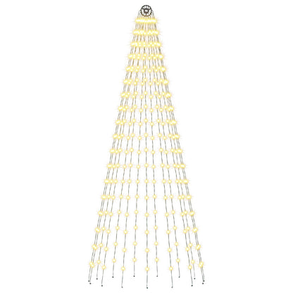 Christmas Tree Light with Spikes 270 LEDs Warm White and