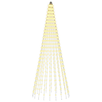 Christmas Tree Light with Spikes 500 LEDs Warm White and