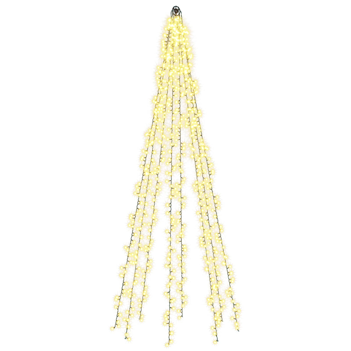 Christmas Tree Lights with 8 LEDs 1000 LEDs Warm White