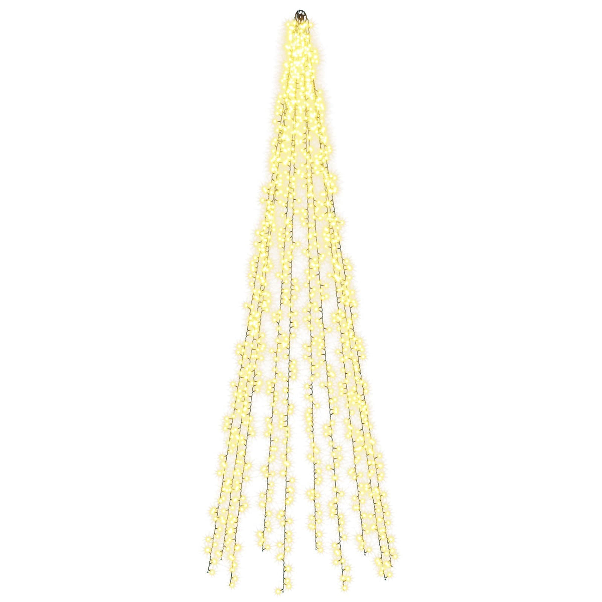 Christmas tree lights with 10 LEDs 1550 LEDs Warm White