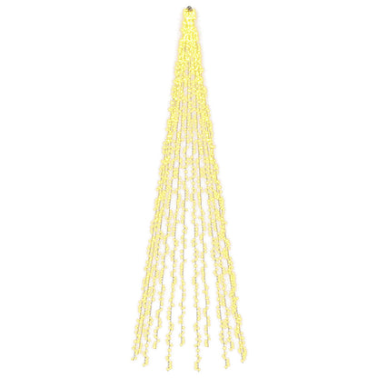 Christmas Tree Lights with 12 LEDs 2004 LEDs Warm White