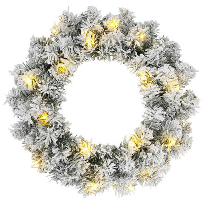 Mini Christmas Tree Set 45 cm 125 LEDs Warm White PVC