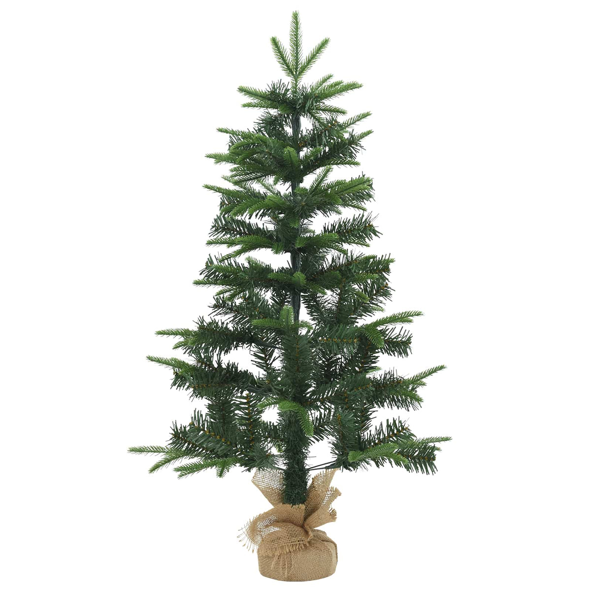 Mini Christmas Tree Set 45 cm PVC and PE Green