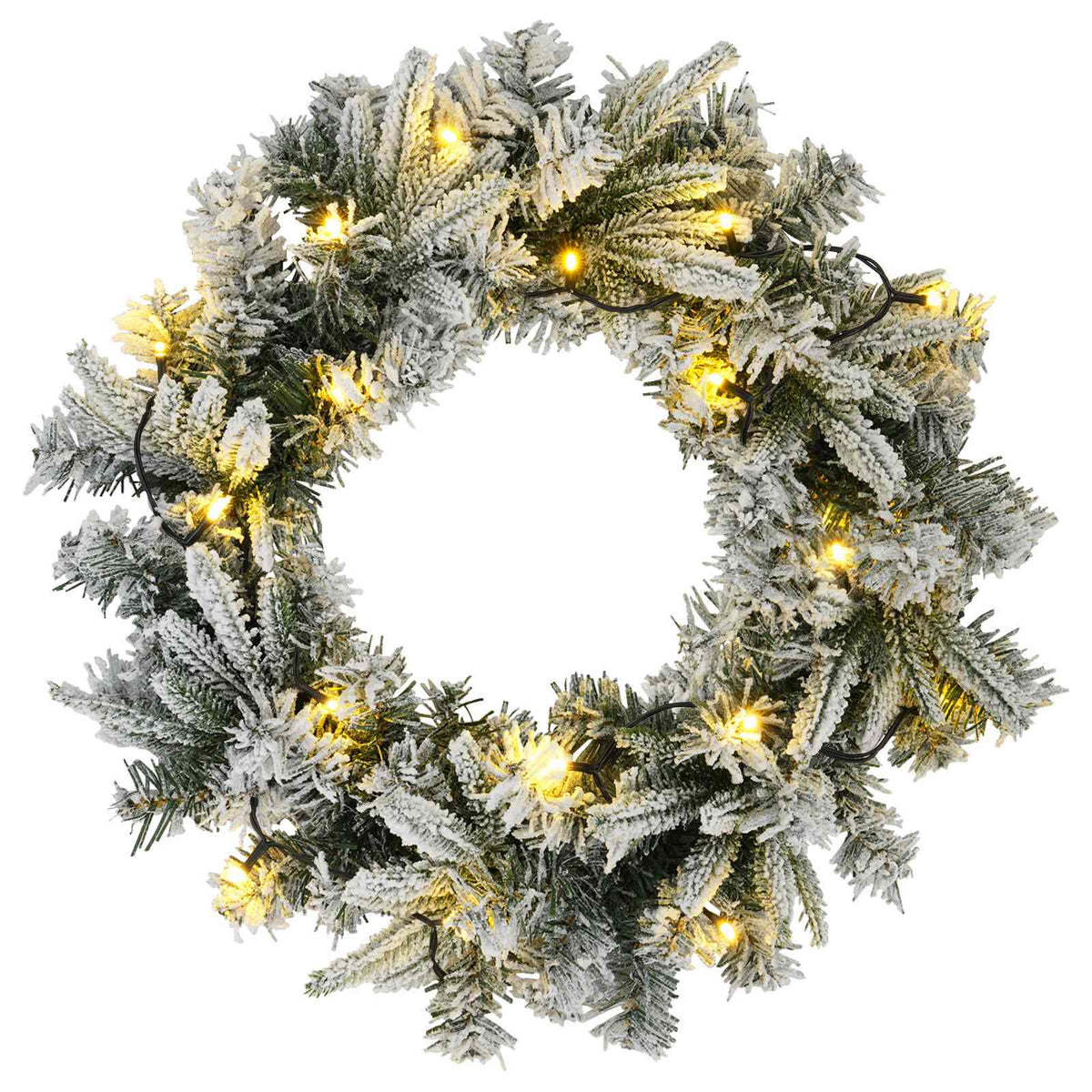 Mini Christmas Tree 45 cm 125 LEDs Warm White PVC and PE