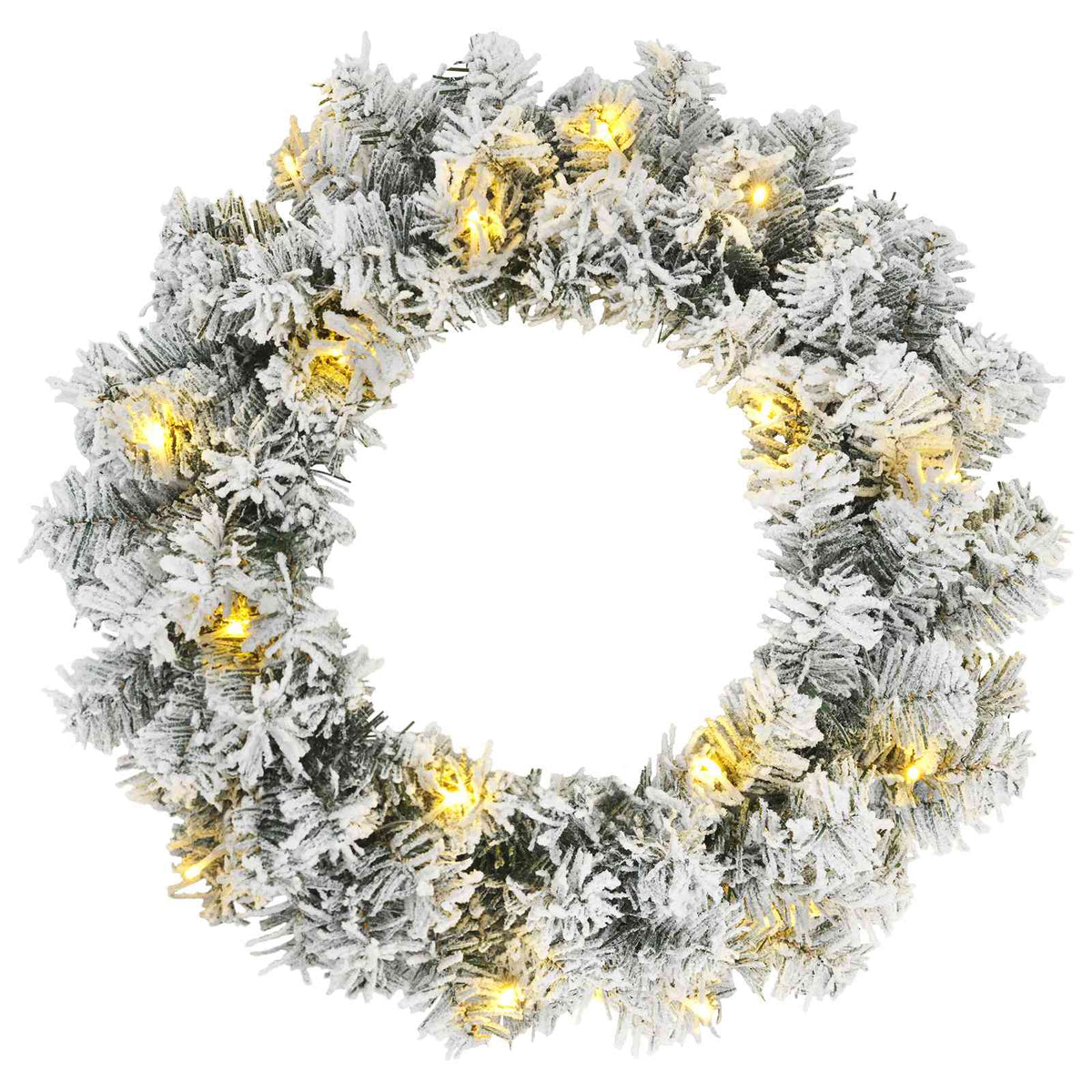 Mini Christmas Tree Set 60 cm 125 LEDs Warm White PVC