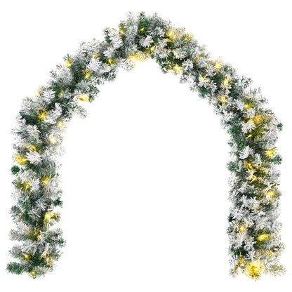 Mini Christmas Tree Set 90 cm 175 LEDs Warm White PVC