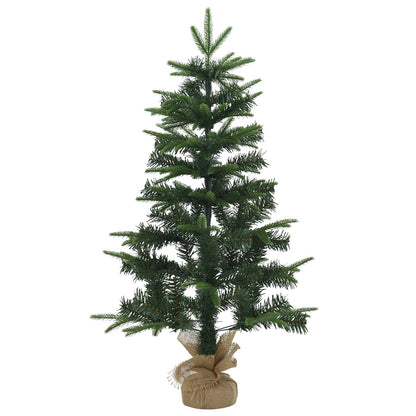 Mini Christmas Tree Set 90 cm PVC and PE Green
