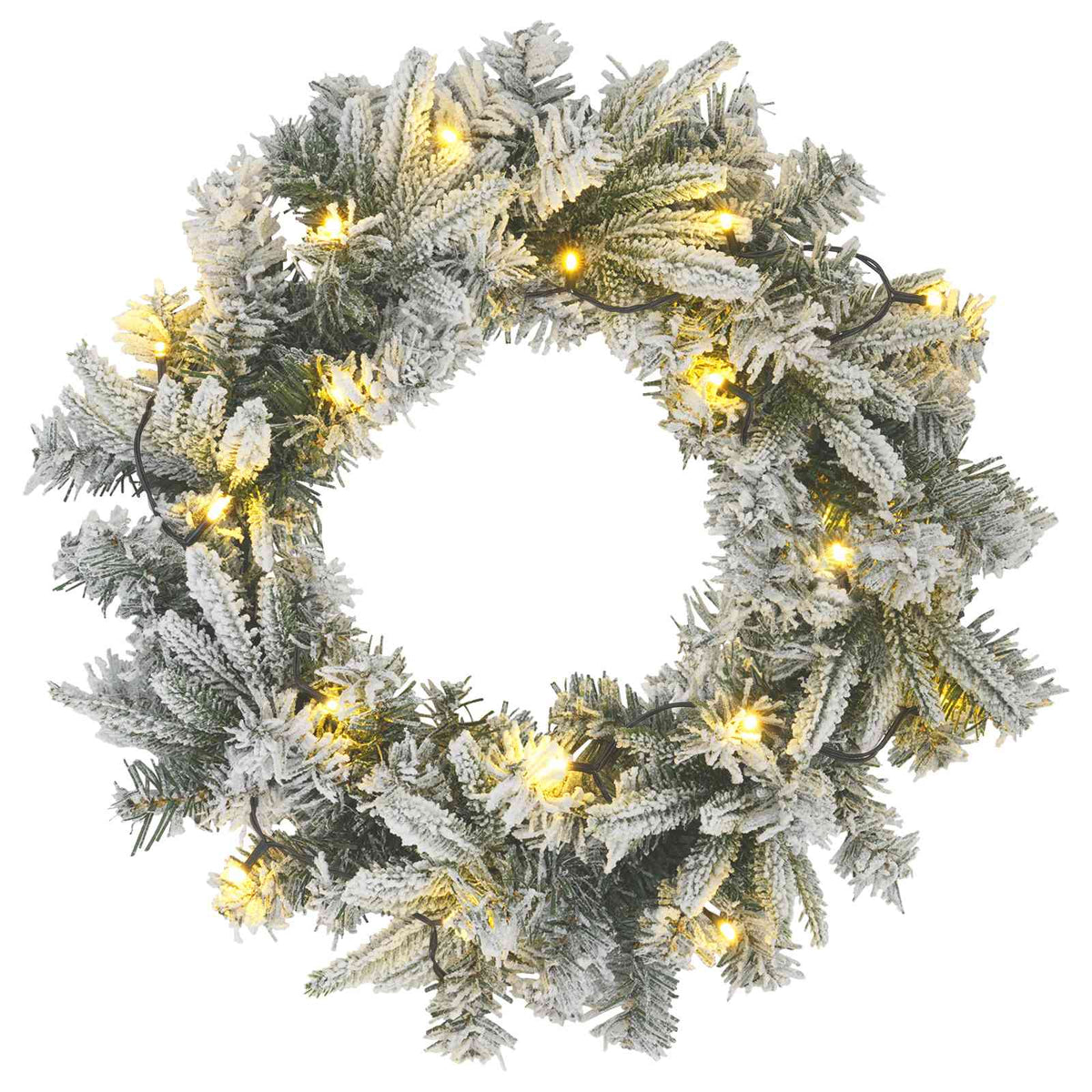 Mini Christmas Tree Set 90 cm 175 LEDs Warm White PVC and PE