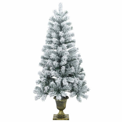 Mini Christmas Tree Set 120 cm PVC Green and White