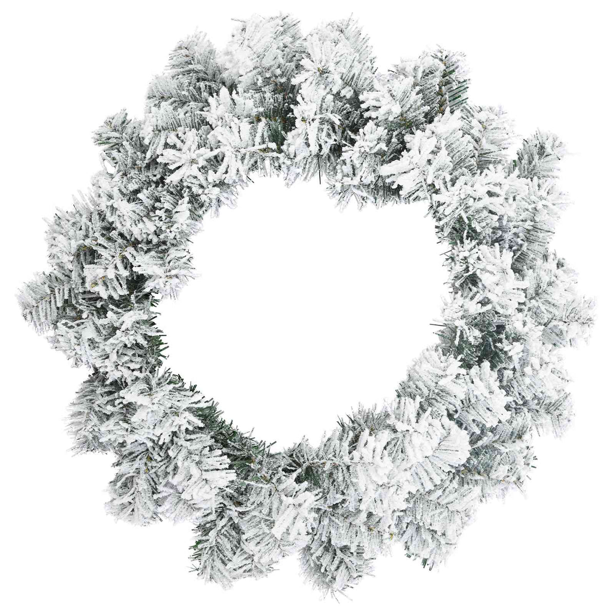 Mini Christmas Tree Set 120 cm PVC Green and White
