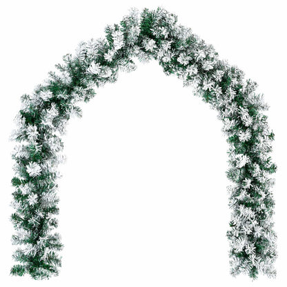 Mini Christmas Tree Set 120 cm PVC Green and White
