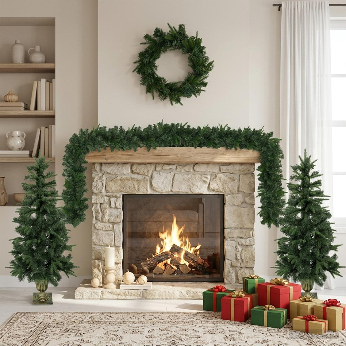 Mini Christmas Tree 120 cm PVC and PE Green