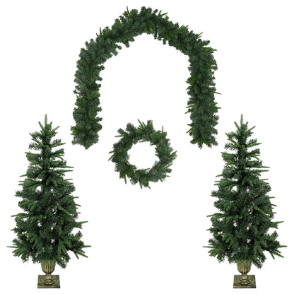 Mini Christmas Tree 120 cm PVC and PE Green