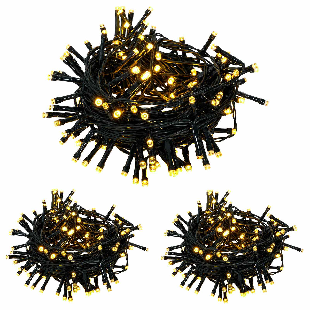 Mini Christmas Tree 120 cm 275 LEDs Warm White PVC and PE