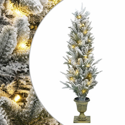 Mini Christmas Tree 120 cm 100 LEDs Warm White PVC and PE