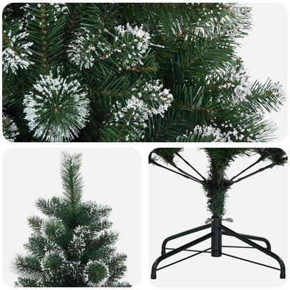 Artificial Christmas Tree 120 cm PVC and Metal Green