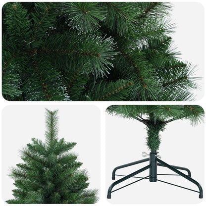 Artificial Christmas Tree 120 cm PVC and Metal Green