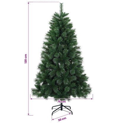 Artificial Christmas Tree 120 cm PVC and Metal Green
