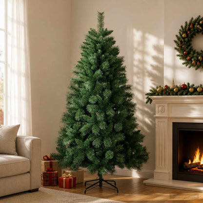 Artificial Christmas Tree 240 cm PVC and Metal Green