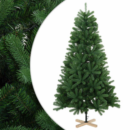 Artificial Christmas Tree 150 cm PVC and Solid Pine Wood Green