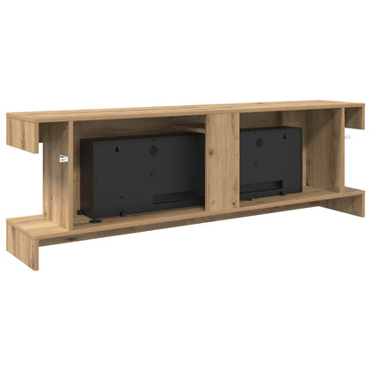 Electric Fireplace Artisan Oak 150 x 30 x 50 cm Engineered wood
