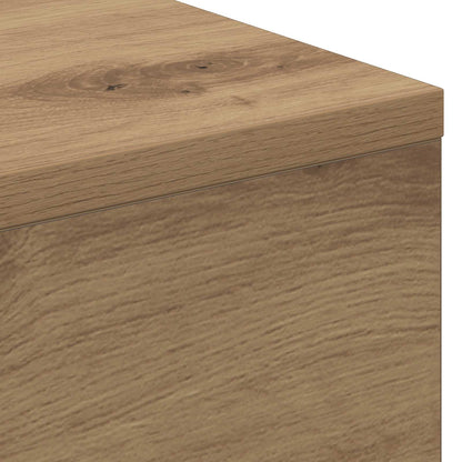 Electric Fireplace Artisan Oak 150 x 21 x 77 cm Engineered wood
