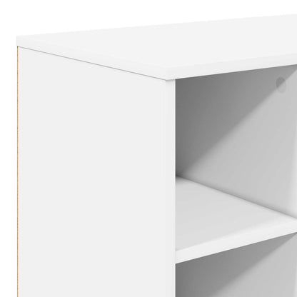 Electric Fireplace White 100 x 37 x 45.5 cm Engineered wood