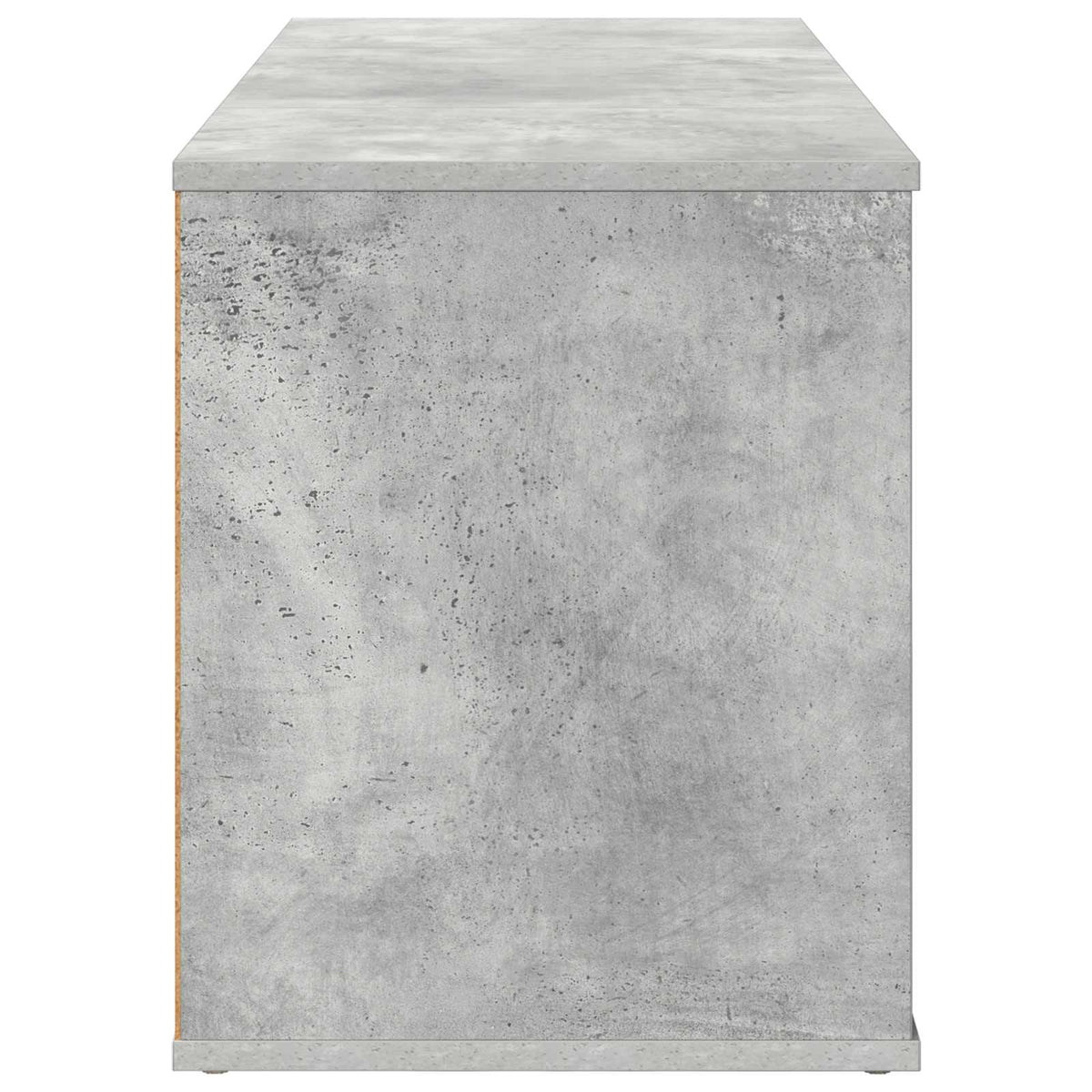 Electric Fireplace Concrete 100 x 37 x 45.5 cm Engineered wood
