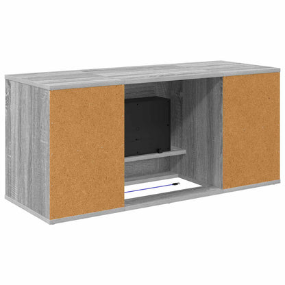Electric Fireplace Grey Sonoma 100 x 37 x 45.5 cm