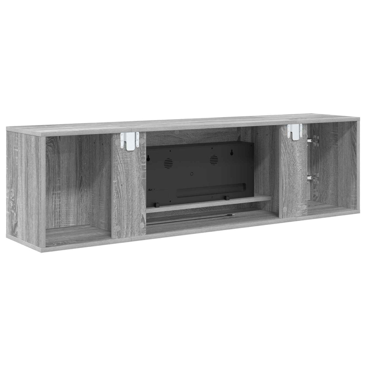 Electric Fireplace Grey Sonoma 140.5 x 30 x 39 cm