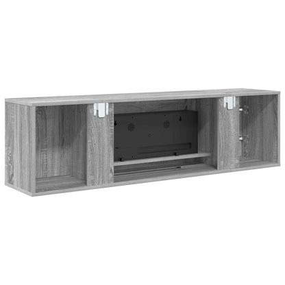 Electric Fireplace Grey Sonoma 140.5 x 30 x 39 cm