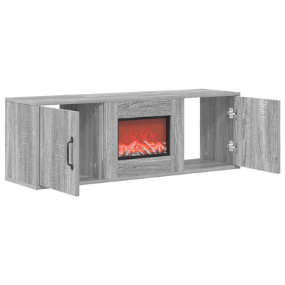 Electric Fireplace Grey Sonoma 110 x 30 x 36.5 cm