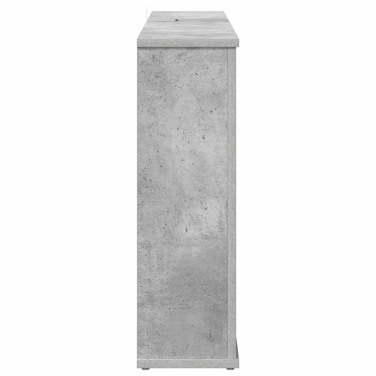 Electric Fireplace Concrete 114 x 18 x 58.5 cm Engineered wood