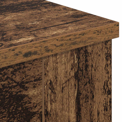 Electric Fireplace Old Wood 114 x 18 x 58.5 cm Engineered wood