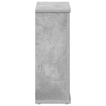 Electric Fireplace Concrete 47 x 18 x 48 cm Engineered wood