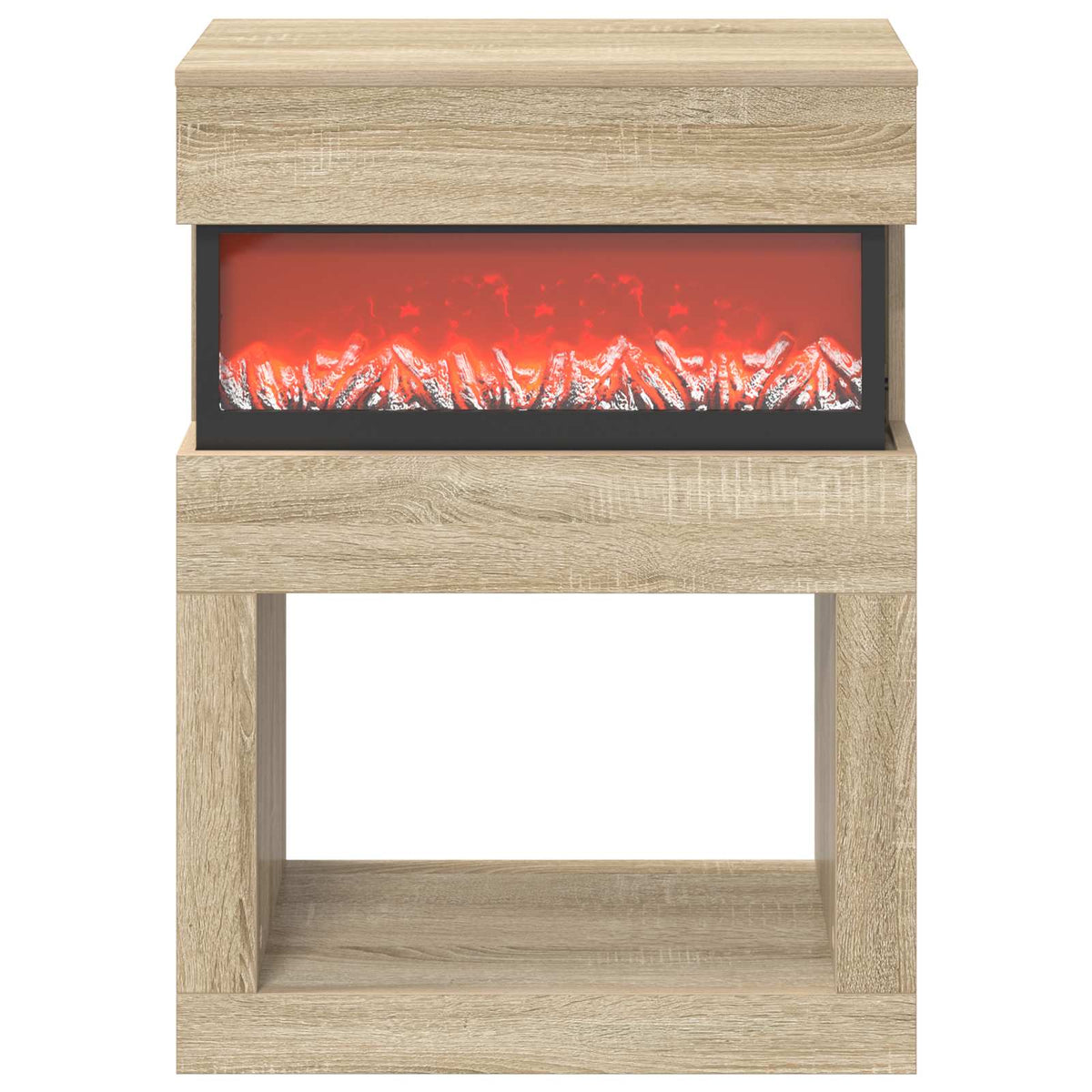 Electric Fireplace Sonoma 64 x 30 x 87 cm Engineered wood