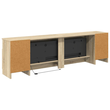 Electric Fireplace Sonoma 165 x 28.5 x 47 cm Engineered wood
