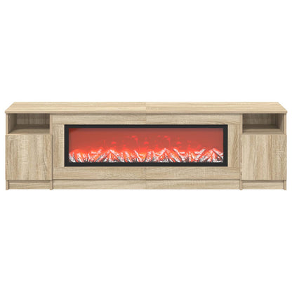 Electric Fireplace Sonoma 165 x 28.5 x 47 cm Engineered wood
