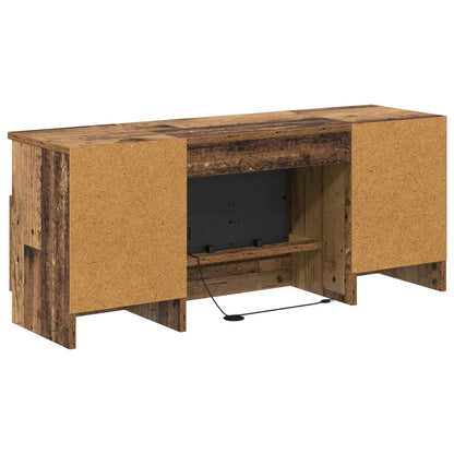 Electric Fireplace Old Wood 98 x 28.5 x 40.5 cm Engineered wood