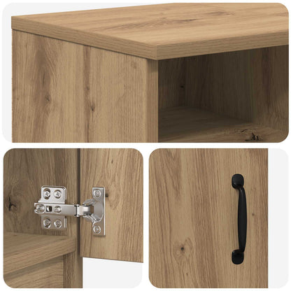 Electric Fireplace Artisan Oak 98 x 28.5 x 40.5 cm