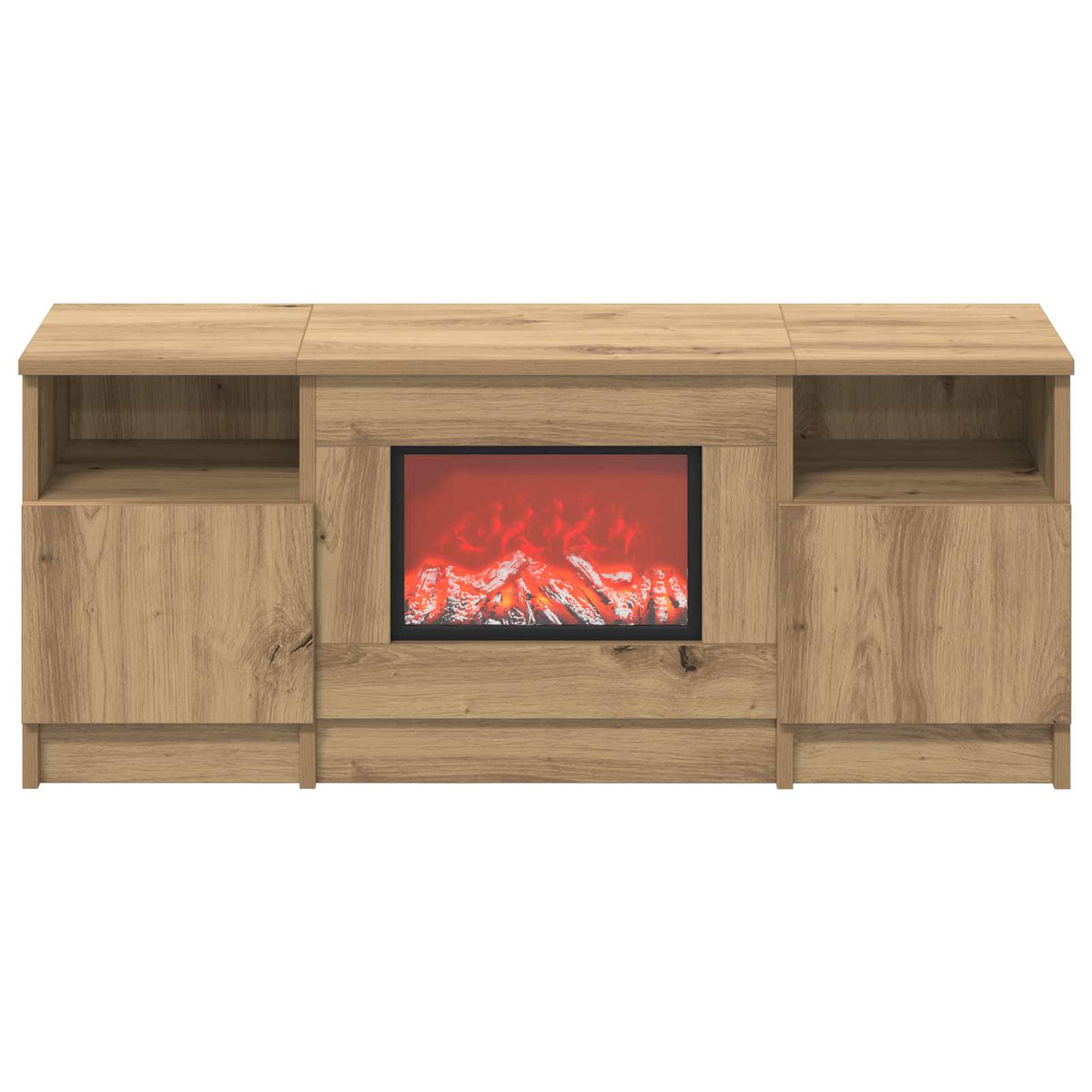 Electric Fireplace Artisan Oak 98 x 28.5 x 40.5 cm