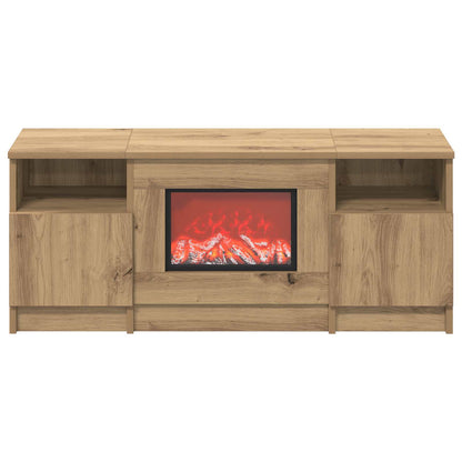 Electric Fireplace Artisan Oak 98 x 28.5 x 40.5 cm